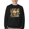 I Just Hit 100 Days Of School Camo Baseball Boy Kids Teacher Youth Crewneck Sweatshirt I Just Hit 100 Days Of School Camo Baseball Boy Kids Teacher Youth Crewneck Sweatshirt