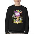 Kids Baseball Drip Ice Cream Apparel Kids Boys Mardi Gras Youth Crewneck Sweatshirt Kids Baseball Drip Ice Cream Apparel Kids Boys Mardi Gras Youth Crewneck Sweatshirt