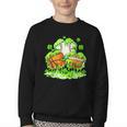 Kids St Patricks Day Shamrock Basketball Baseball Football Youth Crewneck Sweatshirt Kids St Patricks Day Shamrock Basketball Baseball Football Youth Crewneck Sweatshirt