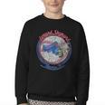 Lynyrd Skynyrd Skeleton Baseball Gun US Flag Cowboy Rock Fan Youth Crewneck Sweatshirt Lynyrd Skynyrd Skeleton Baseball Gun US Flag Cowboy Rock Fan Youth Crewneck Sweatshirt