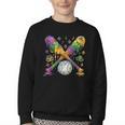 Mardi Gras Baseball Drip Shirt Cool Dripping Baseball Drip Youth Crewneck Sweatshirt Mardi Gras Baseball Drip Shirt Cool Dripping Baseball Drip Youth Crewneck Sweatshirt