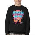 Mason 67 Costume Ice Cream Baseball Drip 6 7 Meme Six Seven Youth Crewneck Sweatshirt Mason 67 Costume Ice Cream Baseball Drip 6 7 Meme Six Seven Youth Crewneck Sweatshirt