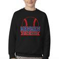 Mawmaw Rookie Of Year 1st Birthday Baseball Theme Matching Youth Crewneck Sweatshirt Mawmaw Rookie Of Year 1st Birthday Baseball Theme Matching Youth Crewneck Sweatshirt