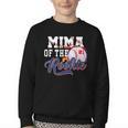 Mima Rookie Of Year 1st Birthday Baseball Theme Matching Youth Crewneck Sweatshirt Mima Rookie Of Year 1st Birthday Baseball Theme Matching Youth Crewneck Sweatshirt