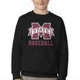 Mississippi State Baseball Bulldogs NCAA MS16 Youth Crewneck Sweatshirt Mississippi State Baseball Bulldogs NCAA MS16 Youth Crewneck Sweatshirt