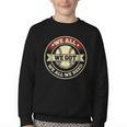 We All We Got We All We Need Baseball Sports Men Women Girls Youth Crewneck Sweatshirt