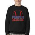 Pawpaw Rookie Of Year 1st Birthday Baseball Theme Matching Youth Crewneck Sweatshirt Pawpaw Rookie Of Year 1st Birthday Baseball Theme Matching Youth Crewneck Sweatshirt