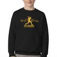 Pittsburgh Lovers Skyline Retro Baseball Heartbeat Men Women Youth Crewneck Sweatshirt
