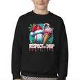 Respect The Drip Baseball Christmas Holiday Youth Crewneck Sweatshirt Respect The Drip Baseball Christmas Holiday Youth Crewneck Sweatshirt