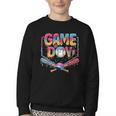 Retro Game Day Baseball Ice Cream Drip For Men Boy Kids Youth Crewneck Sweatshirt Retro Game Day Baseball Ice Cream Drip For Men Boy Kids Youth Crewneck Sweatshirt