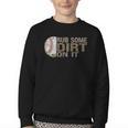 Rub Some Dirt On It Baseball Youth Crewneck Sweatshirt