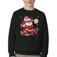Santa Baseball Christmas Pajamas Xmas Men Boy Toddlers Youth Crewneck Sweatshirt Santa Baseball Christmas Pajamas Xmas Men Boy Toddlers Youth Crewneck Sweatshirt