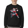 Santa Baseball Six Seven 6 7 Meme Christmas Men Boys Player Youth Crewneck Sweatshirt Santa Baseball Six Seven 6 7 Meme Christmas Men Boys Player Youth Crewneck Sweatshirt