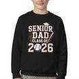 Senior Dad Class Of 2026 Graduate Baseball 2026 Graduation Youth Crewneck Sweatshirt Senior Dad Class Of 2026 Graduate Baseball 2026 Graduation Youth Crewneck Sweatshirt