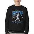 Shohei Ohtani 2025 NL MVP Los Angeles Baseball MLBPA Youth Crewneck Sweatshirt Shohei Ohtani 2025 NL MVP Los Angeles Baseball MLBPA Youth Crewneck Sweatshirt
