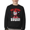Six Seven 67 Bruh 6 7 Meme Valentine Baseball Drip Boys Kids Youth Crewneck Sweatshirt Six Seven 67 Bruh 6 7 Meme Valentine Baseball Drip Boys Kids Youth Crewneck Sweatshirt