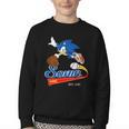 Sonic The Hedgehog Sonic Baseball Est 1991 Youth Crewneck Sweatshirt Sonic The Hedgehog Sonic Baseball Est 1991 Youth Crewneck Sweatshirt