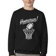 Sports Homerun Football Basketball Baseball Joke Tee Youth Crewneck Sweatshirt