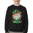 St Patrick Day Baseball Drip Ice Cream Kids Boys Men Youth Crewneck Sweatshirt St Patrick Day Baseball Drip Ice Cream Kids Boys Men Youth Crewneck Sweatshirt
