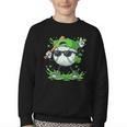 St Patrick Day Baseball Drip Ice Cream Baseball Player Men Youth Crewneck Sweatshirt St Patrick Day Baseball Drip Ice Cream Baseball Player Men Youth Crewneck Sweatshirt