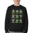 St Patricks Day Baseball Ice Cream Boys Baseball Player Youth Crewneck Sweatshirt St Patricks Day Baseball Ice Cream Boys Baseball Player Youth Crewneck Sweatshirt