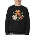 St Patricks Day Shamrock Basketball Baseball Irish Boys Men Youth Crewneck Sweatshirt St Patricks Day Shamrock Basketball Baseball Irish Boys Men Youth Crewneck Sweatshirt