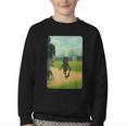 Tung Tung Tung Sahur Baseball Meme Youth Crewneck Sweatshirt Tung Tung Tung Sahur Baseball Meme Youth Crewneck Sweatshirt