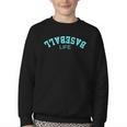 Upside Down Baseball Life Game Day Boys Girls Youth Youth Crewneck Sweatshirt Upside Down Baseball Life Game Day Boys Girls Youth Youth Crewneck Sweatshirt
