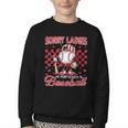 Valentine My Heart Belongs Baseball Lover Boy Men Youth Crewneck Sweatshirt Valentine My Heart Belongs Baseball Lover Boy Men Youth Crewneck Sweatshirt