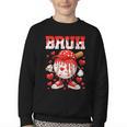 Valentines Day Baseball Drip Boys Bruh Ice Cream Toddler Kid Youth Crewneck Sweatshirt Valentines Day Baseball Drip Boys Bruh Ice Cream Toddler Kid Youth Crewneck Sweatshirt