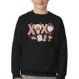 XOXO Physical Education Valentines Day Baseball Football Men Youth Crewneck Sweatshirt XOXO Physical Education Valentines Day Baseball Football Men Youth Crewneck Sweatshirt