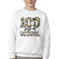100 Days Of School Camo Baseball Camouflage For Kids Youth Crewneck Sweatshirt 100 Days Of School Camo Baseball Camouflage For Kids Youth Crewneck Sweatshirt