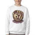 67 Ice Cream Drip Six Seven Baseball Premium Tri-Blend Youth Crewneck Sweatshirt 67 Ice Cream Drip Six Seven Baseball Premium Tri-Blend Youth Crewneck Sweatshirt