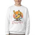 Bananas Baseball Sunset Retro Fruit Sports Boys Kids Men Premium Tri-Blend Youth Crewneck Sweatshirt Bananas Baseball Sunset Retro Fruit Sports Boys Kids Men Premium Tri-Blend Youth Crewneck Sweatshirt