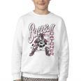 Baseball Catcher Gear Home Plate Youth Crewneck Sweatshirt