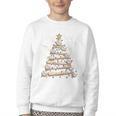 Baseball Christmas Tree Light Xmas Tees Boys Kids Men Youth Crewneck Sweatshirt Baseball Christmas Tree Light Xmas Tees Boys Kids Men Youth Crewneck Sweatshirt