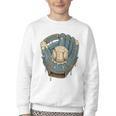 Baseball Drip Ice Cream Glove With Sprinkles And Ball Youth Premium Tri-Blend Youth Crewneck Sweatshirt Baseball Drip Ice Cream Glove With Sprinkles And Ball Youth Premium Tri-Blend Youth Crewneck Sweatshirt