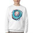 Baseball Drip Ice Cream Sprinkles Baseball Player Premium Tri-Blend Youth Crewneck Sweatshirt Baseball Drip Ice Cream Sprinkles Baseball Player Premium Tri-Blend Youth Crewneck Sweatshirt