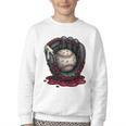 Baseball Drip Team For Boys And Girls Ice Cream Cool Premium Tri-Blend Youth Crewneck Sweatshirt