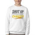 Baseball Fan Shut Up I'm Doing Game Changer Premium Tri-Blend Youth Crewneck Sweatshirt Baseball Fan Shut Up I'm Doing Game Changer Premium Tri-Blend Youth Crewneck Sweatshirt