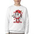 Baseball Ice Cream Valentine Dripping Game Day Men Boys Kids Youth Crewneck Sweatshirt Baseball Ice Cream Valentine Dripping Game Day Men Boys Kids Youth Crewneck Sweatshirt