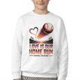 Baseball Valentine Forever On Deck For You Youth Crewneck Sweatshirt Baseball Valentine Forever On Deck For You Youth Crewneck Sweatshirt