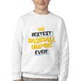 Best Baseball Umpire Job Occupation Premium Tri-Blend Youth Crewneck Sweatshirt Best Baseball Umpire Job Occupation Premium Tri-Blend Youth Crewneck Sweatshirt