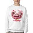 Boys Valentine Baseball Lifestyle Home Plate Ice-Cream Drip Youth Crewneck Sweatshirt Boys Valentine Baseball Lifestyle Home Plate Ice-Cream Drip Youth Crewneck Sweatshirt