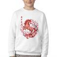 Chinese New Year 2026 Year Of The Horse Raglan Baseball Tee Youth Crewneck Sweatshirt