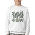 Happy 100th Day Of School Baseball Camo Boys Kids Toddler Youth Crewneck Sweatshirt Happy 100th Day Of School Baseball Camo Boys Kids Toddler Youth Crewneck Sweatshirt