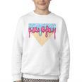 Ice Cream Baseball Cone Dripping Sprinkles Kids Boys Summer Premium Tri-Blend Youth Crewneck Sweatshirt Ice Cream Baseball Cone Dripping Sprinkles Kids Boys Summer Premium Tri-Blend Youth Crewneck Sweatshirt