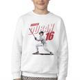 Jarren Duran Boston MLB Baseball Players MLBJDU204M Youth Crewneck Sweatshirt Jarren Duran Boston MLB Baseball Players MLBJDU204M Youth Crewneck Sweatshirt