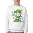 Kids Boys Happy St Patricks Day Kids Baseball Ice Cream Drip Youth Crewneck Sweatshirt Kids Boys Happy St Patricks Day Kids Baseball Ice Cream Drip Youth Crewneck Sweatshirt