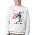 Kyle Tucker Los Angeles D Baseball Players MLBKYT204M Youth Crewneck Sweatshirt Kyle Tucker Los Angeles D Baseball Players MLBKYT204M Youth Crewneck Sweatshirt